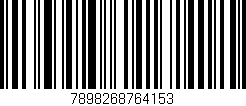 Código de barras (EAN, GTIN, SKU, ISBN): '7898268764153'