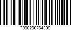 Código de barras (EAN, GTIN, SKU, ISBN): '7898268764399'