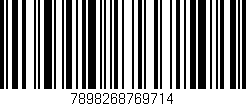 Código de barras (EAN, GTIN, SKU, ISBN): '7898268769714'