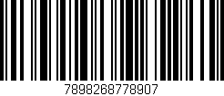 Código de barras (EAN, GTIN, SKU, ISBN): '7898268778907'