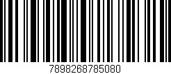 Código de barras (EAN, GTIN, SKU, ISBN): '7898268785080'