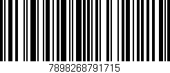 Código de barras (EAN, GTIN, SKU, ISBN): '7898268791715'