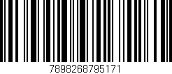 Código de barras (EAN, GTIN, SKU, ISBN): '7898268795171'