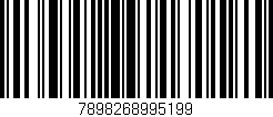 Código de barras (EAN, GTIN, SKU, ISBN): '7898268995199'