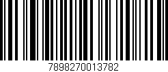 Código de barras (EAN, GTIN, SKU, ISBN): '7898270013782'