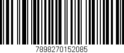 Código de barras (EAN, GTIN, SKU, ISBN): '7898270152085'