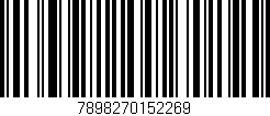 Código de barras (EAN, GTIN, SKU, ISBN): '7898270152269'