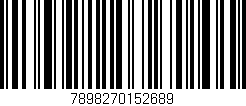 Código de barras (EAN, GTIN, SKU, ISBN): '7898270152689'