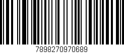 Código de barras (EAN, GTIN, SKU, ISBN): '7898270970689'