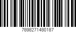 Código de barras (EAN, GTIN, SKU, ISBN): '7898271480187'