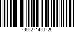 Código de barras (EAN, GTIN, SKU, ISBN): '7898271480729'