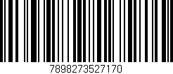 Código de barras (EAN, GTIN, SKU, ISBN): '7898273527170'