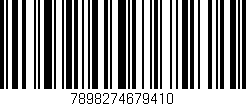 Código de barras (EAN, GTIN, SKU, ISBN): '7898274679410'