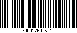 Código de barras (EAN, GTIN, SKU, ISBN): '7898275375717'