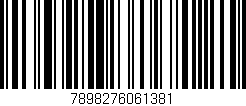 Código de barras (EAN, GTIN, SKU, ISBN): '7898276061381'