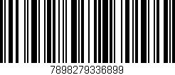 Código de barras (EAN, GTIN, SKU, ISBN): '7898279336899'