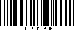 Código de barras (EAN, GTIN, SKU, ISBN): '7898279336936'