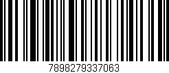 Código de barras (EAN, GTIN, SKU, ISBN): '7898279337063'