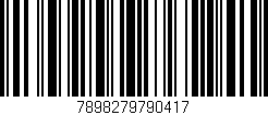 Código de barras (EAN, GTIN, SKU, ISBN): '7898279790417'