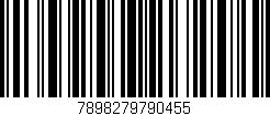 Código de barras (EAN, GTIN, SKU, ISBN): '7898279790455'
