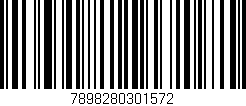 Código de barras (EAN, GTIN, SKU, ISBN): '7898280301572'