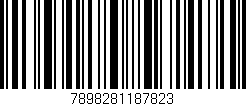 Código de barras (EAN, GTIN, SKU, ISBN): '7898281187823'