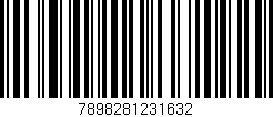 Código de barras (EAN, GTIN, SKU, ISBN): '7898281231632'
