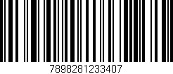 Código de barras (EAN, GTIN, SKU, ISBN): '7898281233407'