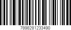 Código de barras (EAN, GTIN, SKU, ISBN): '7898281233490'