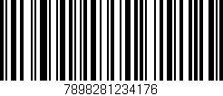 Código de barras (EAN, GTIN, SKU, ISBN): '7898281234176'