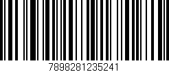 Código de barras (EAN, GTIN, SKU, ISBN): '7898281235241'