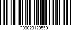 Código de barras (EAN, GTIN, SKU, ISBN): '7898281235531'