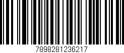 Código de barras (EAN, GTIN, SKU, ISBN): '7898281236217'