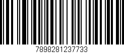 Código de barras (EAN, GTIN, SKU, ISBN): '7898281237733'