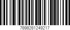 Código de barras (EAN, GTIN, SKU, ISBN): '7898281249217'