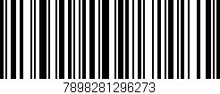 Código de barras (EAN, GTIN, SKU, ISBN): '7898281296273'