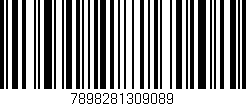 Código de barras (EAN, GTIN, SKU, ISBN): '7898281309089'