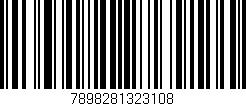 Código de barras (EAN, GTIN, SKU, ISBN): '7898281323108'