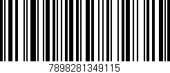 Código de barras (EAN, GTIN, SKU, ISBN): '7898281349115'