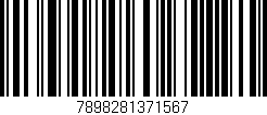 Código de barras (EAN, GTIN, SKU, ISBN): '7898281371567'