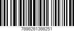 Código de barras (EAN, GTIN, SKU, ISBN): '7898281388251'