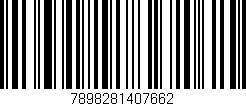 Código de barras (EAN, GTIN, SKU, ISBN): '7898281407662'