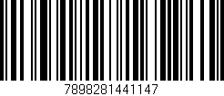 Código de barras (EAN, GTIN, SKU, ISBN): '7898281441147'
