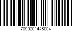 Código de barras (EAN, GTIN, SKU, ISBN): '7898281445084'
