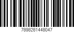 Código de barras (EAN, GTIN, SKU, ISBN): '7898281448047'