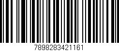 Código de barras (EAN, GTIN, SKU, ISBN): '7898283421161'