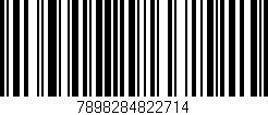 Código de barras (EAN, GTIN, SKU, ISBN): '7898284822714'