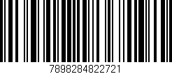 Código de barras (EAN, GTIN, SKU, ISBN): '7898284822721'