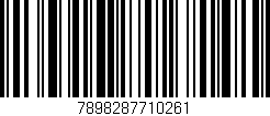 Código de barras (EAN, GTIN, SKU, ISBN): '7898287710261'