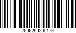 Código de barras (EAN, GTIN, SKU, ISBN): '7898290300176'
